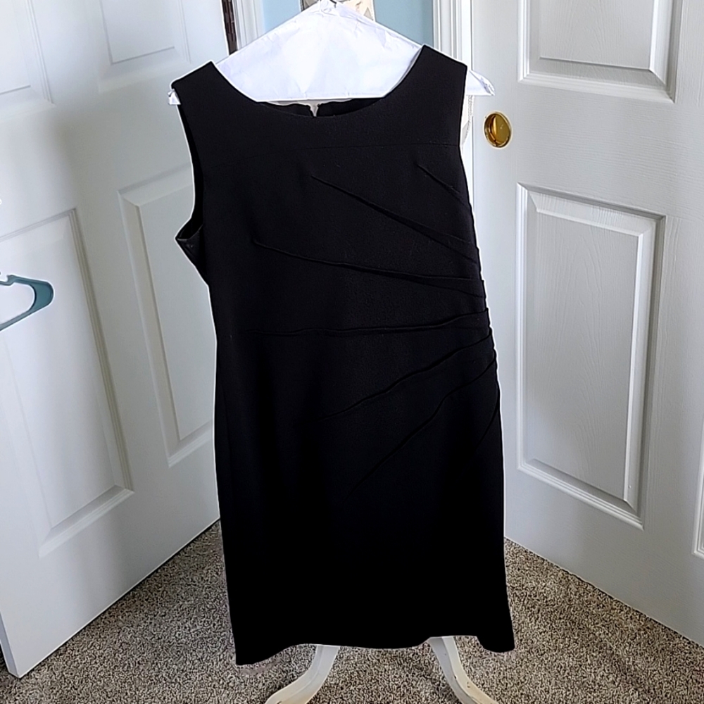 Calvin Klein Size 14 sleeveless black dress